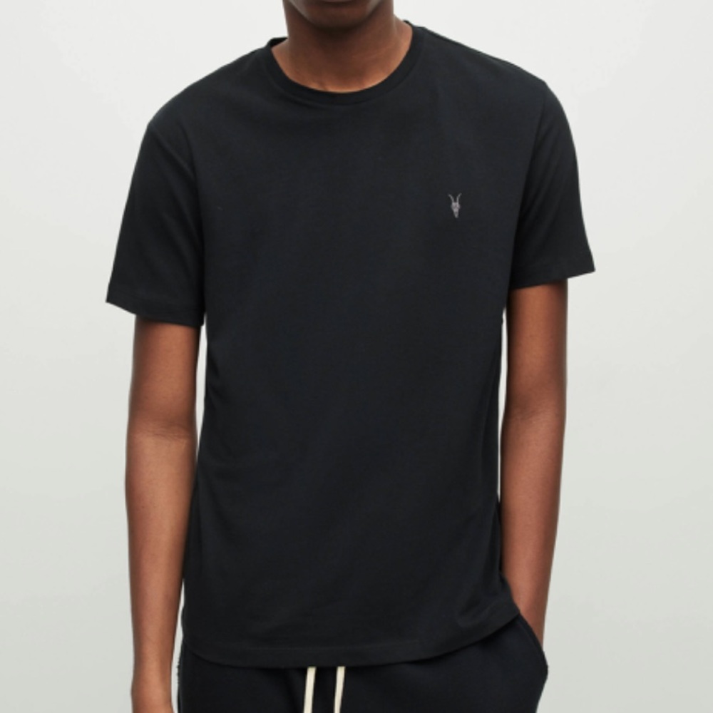 Men’s black all saints t-shirt / NEVER WORN